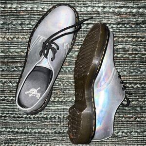 Dr. Martens Iridescent Lace-Up Shoes